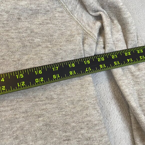 American Eagle Outfitters Men's Sweater M/M Gray Button Collar Long Sleeve Pullo - Picture 4 of 12